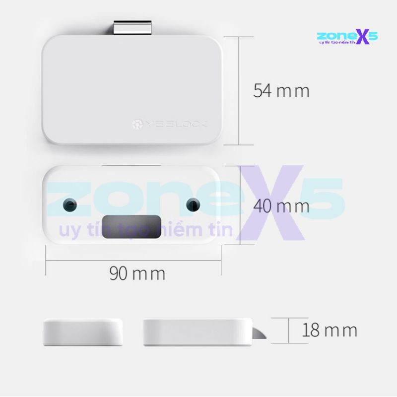 Ổ khoá tủ thông minh Xiaomi Yeelock - Điều khiển bằng ứng dụng