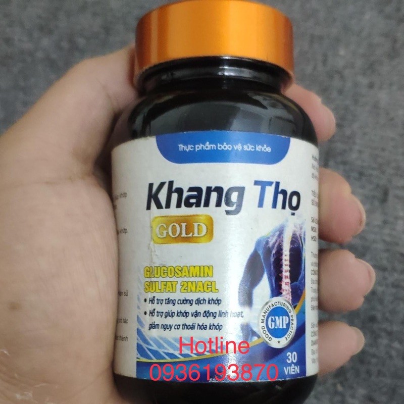 KHỚP KHANG THỌ GOLD 👍 [CHÍNH HÃNG] ❤️ KHANG THỌ GOLD Hỗ trợ tái tạo xương khớp