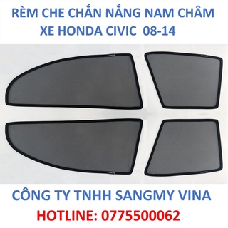 Rèm che chắn nắng nam châm xe honda civic 2008