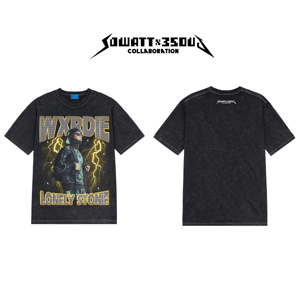 Áo thun oversize "LONELY STONIE" Sowatt ft. 350UG
