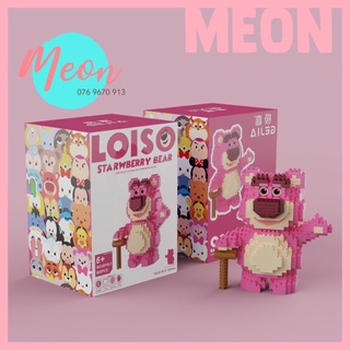 Xếp Hình lego Gấu Lotso và Buzz Lightyear trong Toy story - Miniblock Lotso Toy story