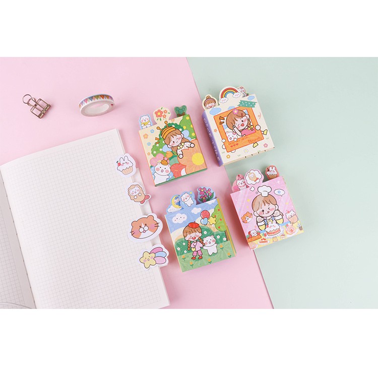Note ghi chú 6in1 hoạt hình