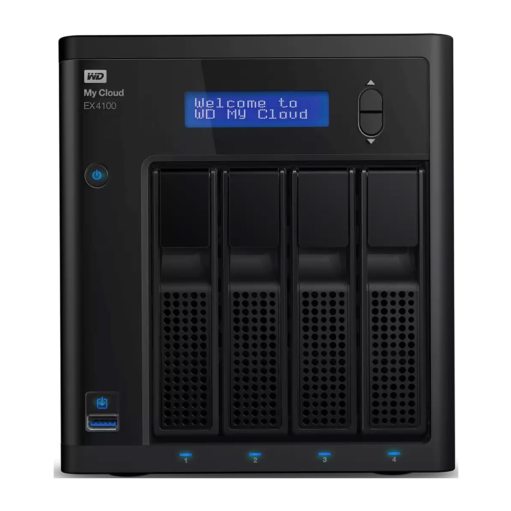 Ổ cứng mạng NAS WD My Cloud EX4100 4-bay WDBWZE0000NBK-SESN