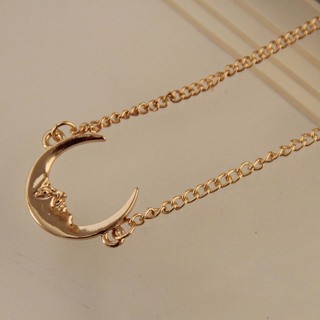 (MỚI) Vòng tay hợp kim hình mặt trăng/ngôi sao