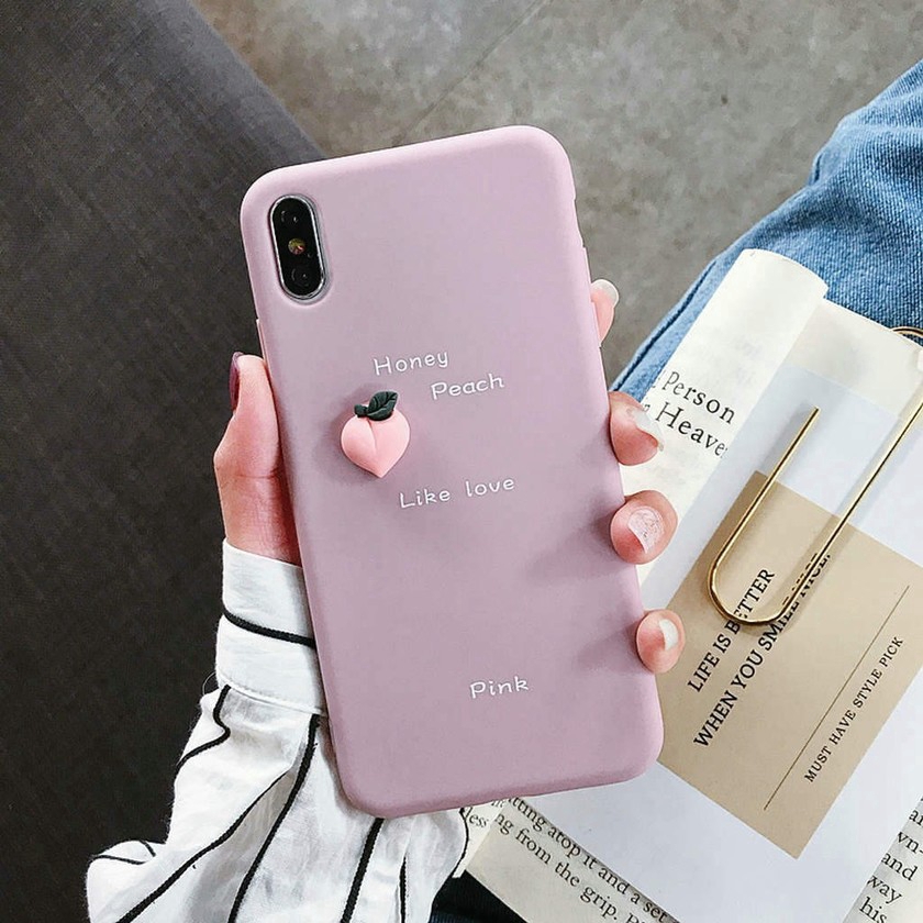 iPhone 12 mini 11 pro max E 2020 Xs Max/Xr/X/8/7/6/6S Plus Ốp Điện Thoại Silicone Mềm In Hình Quả Bơ 3d Cho