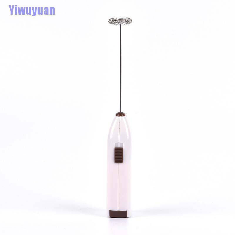Máy đánh trứng/ khuấy tạo bọt sữa/ cà phê mini dùng nguồn điện bằng pin tiện dụng cho nhà bếp