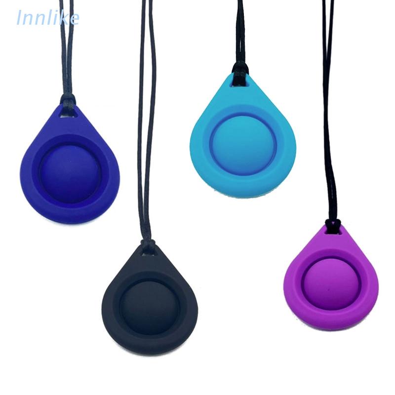 Vòng Cổ Đồ Chơi Silicone Ngậm Mọc Răng An Toàn Cho Bé