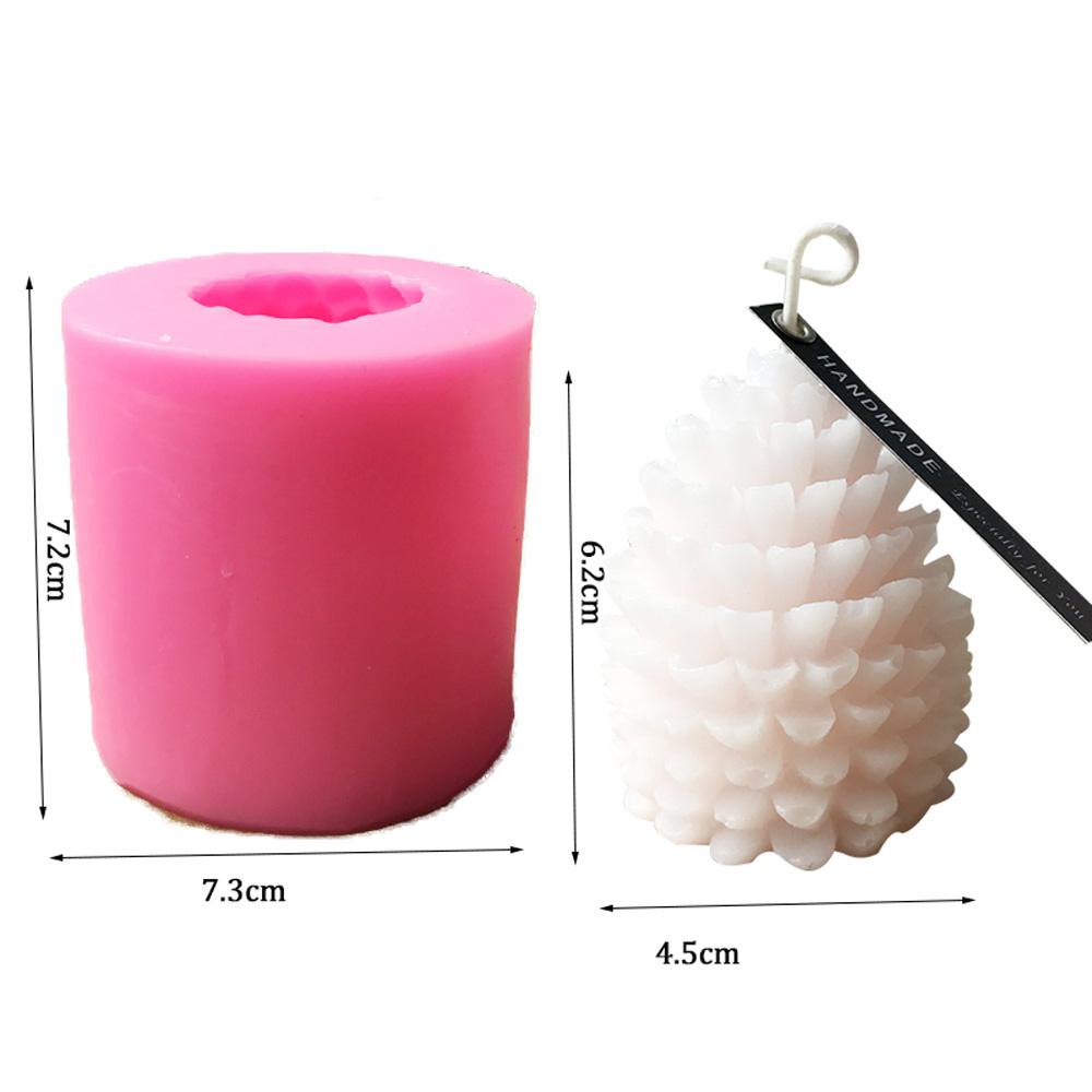 YIYU Khuôn Silicone Làm Nến Thủ Công DIY Hình Giáng Sinh Trang Trí Giáng Sinh