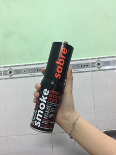 Chai tạo khói SMOKE SABRE (Bình Thử Đầu Báo Khói)