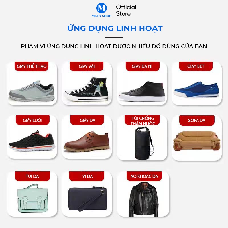 Keo Dán Giày Dép Chuyên Dụng 1630 Aodegu 60 ml - Dính Siêu Chắc, Trong Suốt - Có Kèm Phụ Kiện, Dụng cụ - Meta Shop