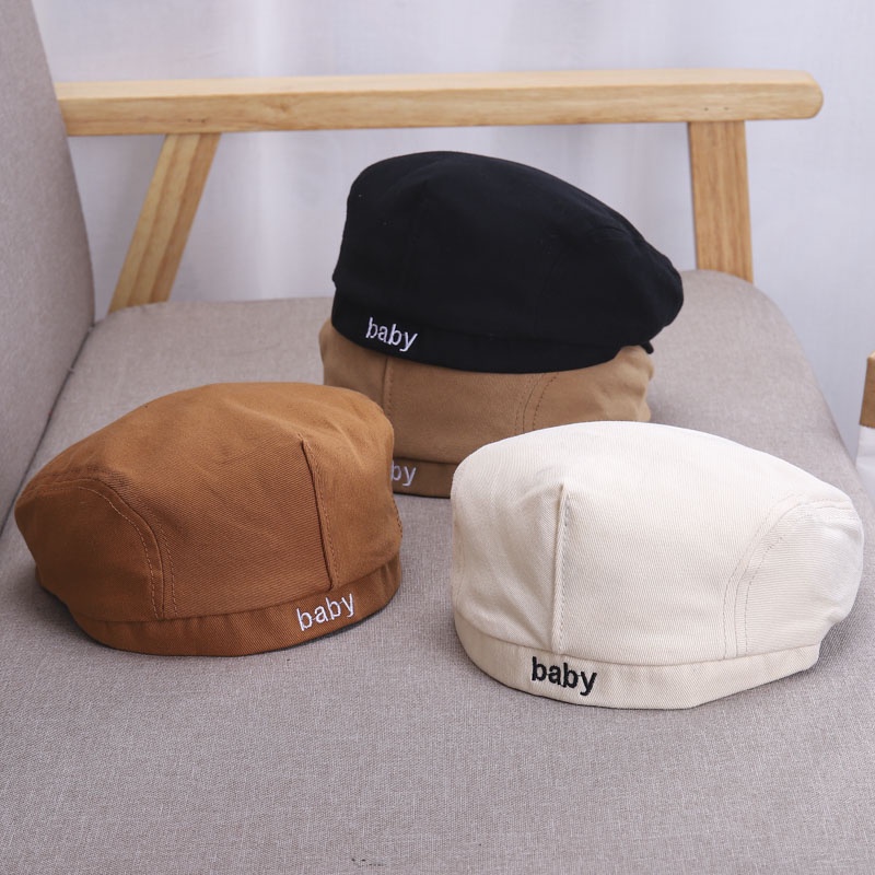 Mũ beret trẻ em, Mũ nồi mỏ vịt phong cách Anh quốc lịch lãm cho bé trai bé gái từ 3-5 tuổi mẫu mới nhất MN03