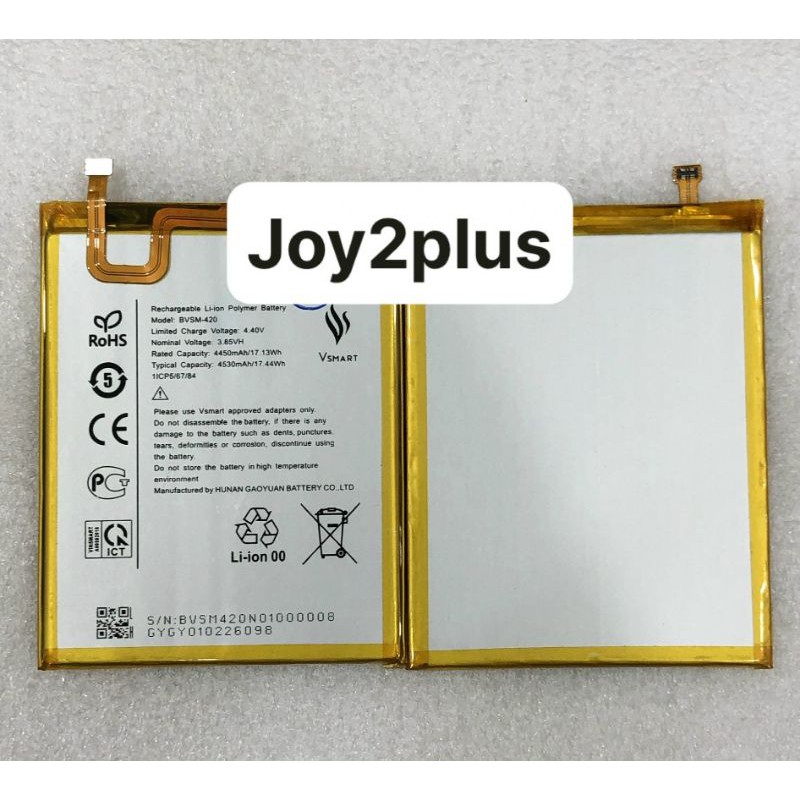 Pin Vsmart Joy 2 Plus (Joy 2+) V420 V420A BVSM-420