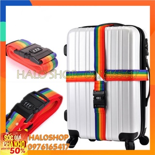 Dây Đai Đôi Vali Khoá Số