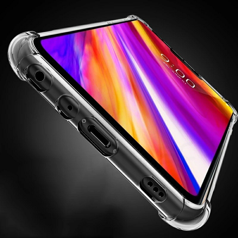 Ốp lưng LG G7 ThinQ / LG G8 ThinQ / LG Velvet dẻo trong chống sốc lồi 4 góc