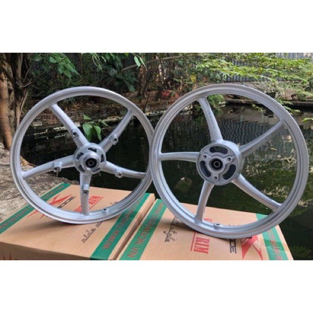 Siêu phẩm cặp mâm 5 cây xmode cho satria lắp như zin