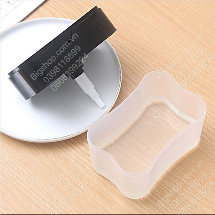 Hộp đựng nước rửa chén bát thông minh kèm miếng xốp