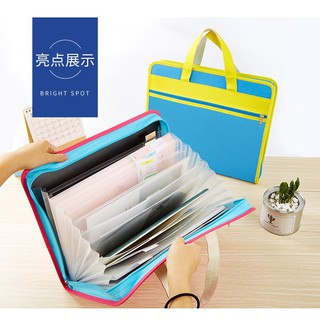 Túi Vải Oxford 13 Ngăn Đựng Tài Liệu Tiện Dụng