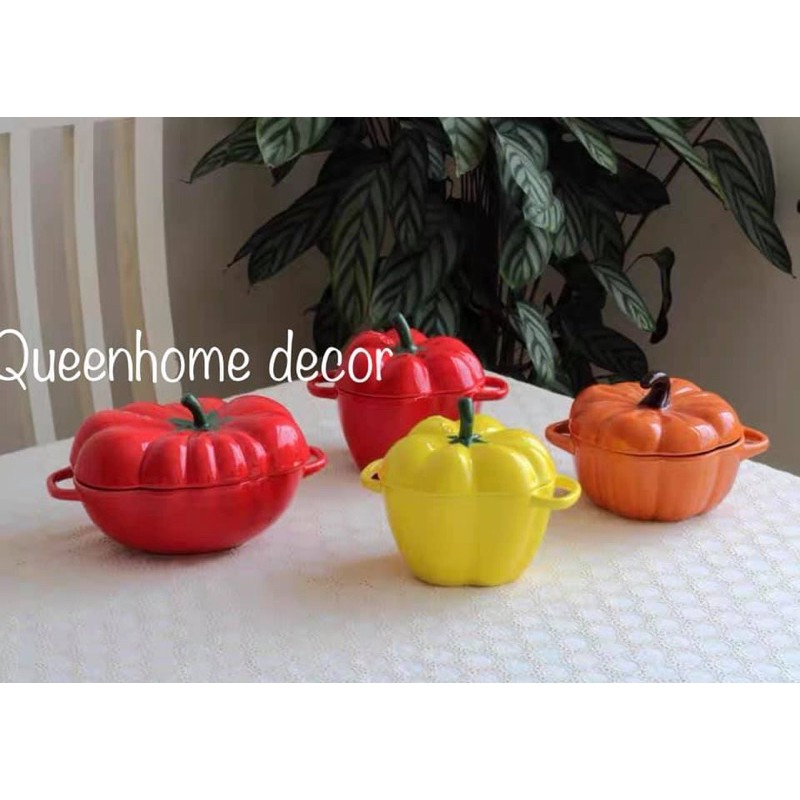 Tô cà chua, tô bí siêu dễ thương