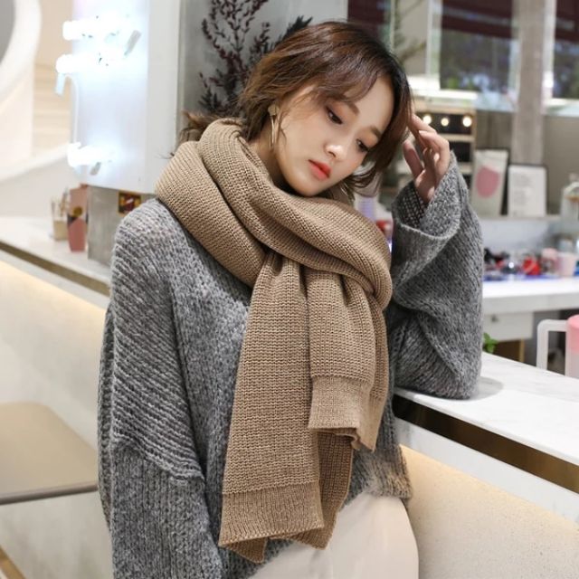 Khăn len nữ
