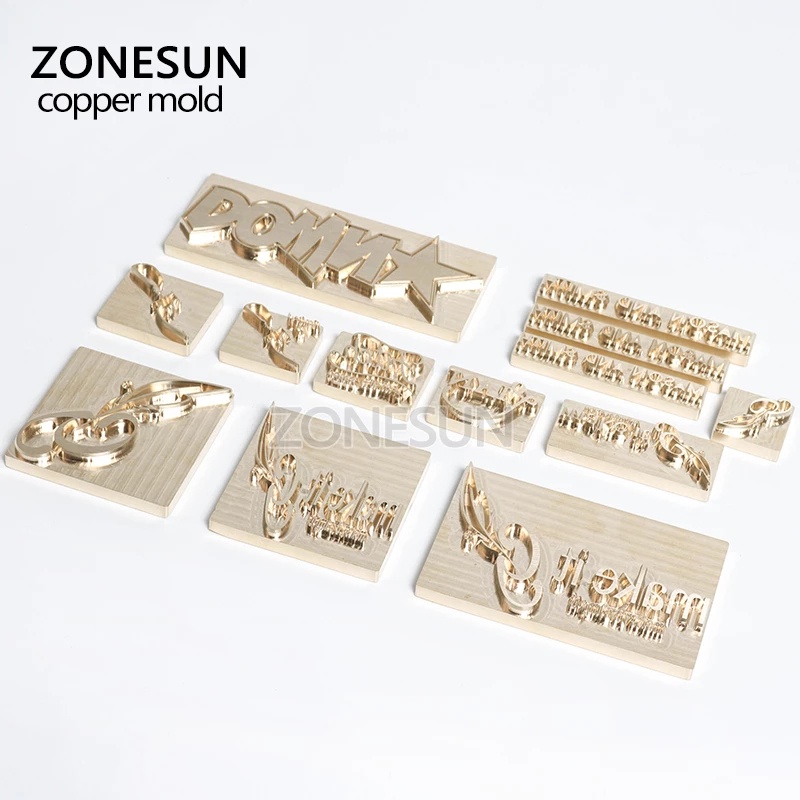 Khuôn Dập Bằng Đồng Thau 5cm Dùng Làm Đồ Da DIY