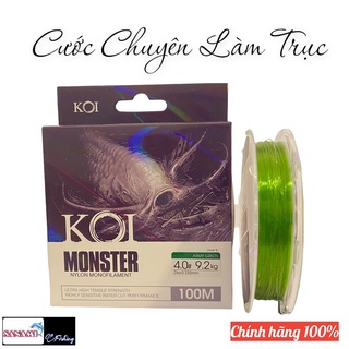 Cước Câu Cá Chính Hãng Nhật Bản KOI MONSTER 100M Chuyên Làm Trục Câu Đài Săn Hàng Cao Cấp - Sanami Fishing Store