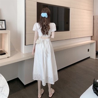 Đầm Hở Lưng Tiểu Thư Ulzzang
