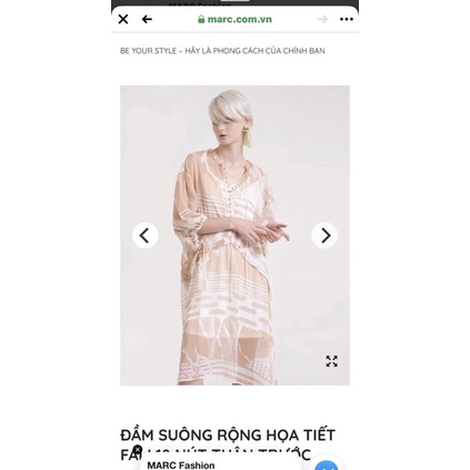 Pass váy rộng Marc