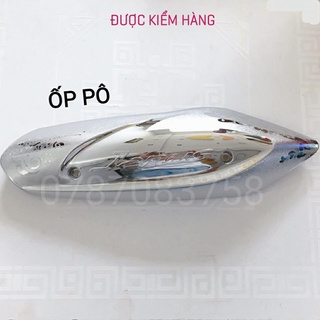 Ốp bảo vệ pô janus mạ crom chính hãng .hàng đẹp
