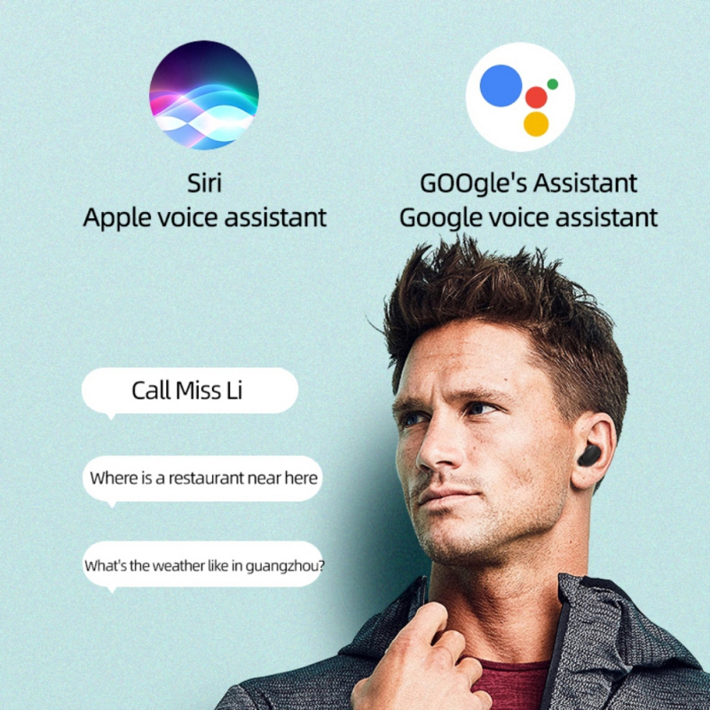 Tai nghe không dây kết nối bluetooth thiết kế nhỏ gọn thời trang