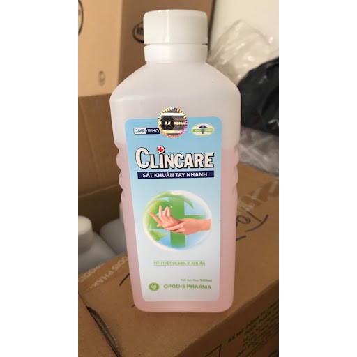 Dung dịch rửa tay sát khuẩn Clincare 500ml ( diệt 99% vi khuẩn )