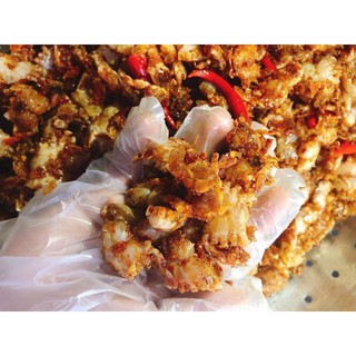 Ghẹ sữa rim lá chanh - 300gram