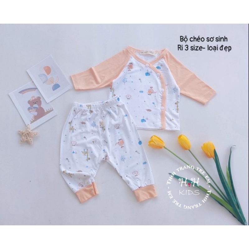 bộ thun lạnh sơ sinh cực đẹp