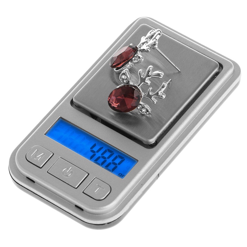 Cân Điện Tử Mini Bỏ Túi 100g 0.01g Màn Hình LCD Có Chức Năng Kéo Dài Cao Cấp