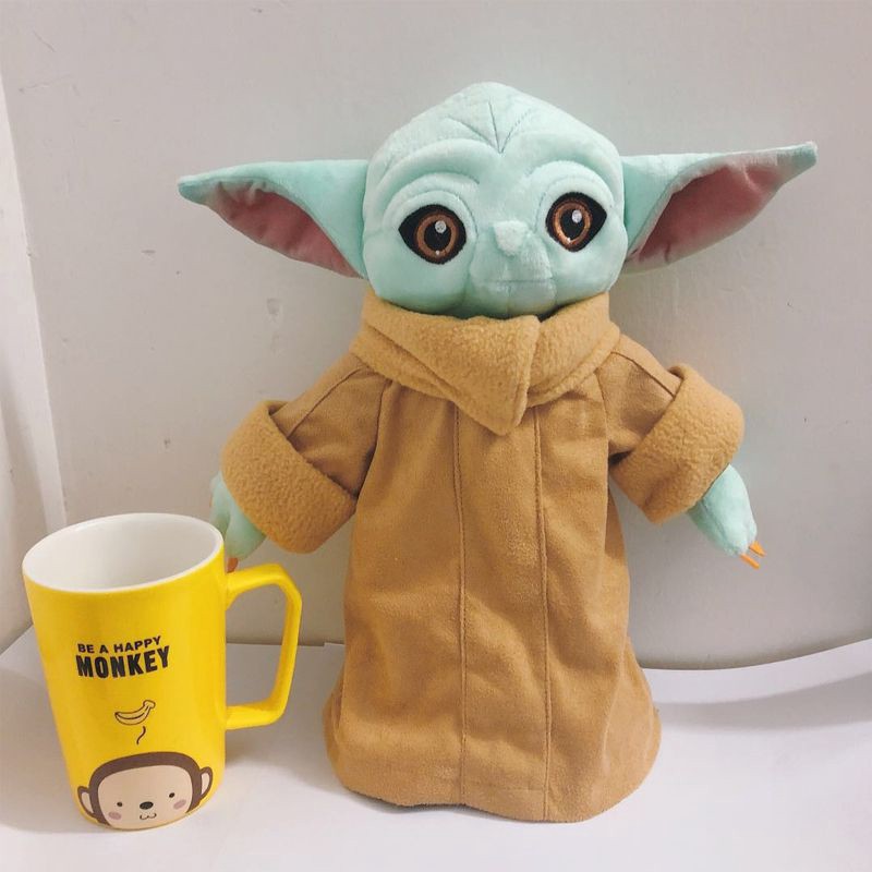 đồ chơi nhồi bông Hình Yoda Đáng Yêu 30cm