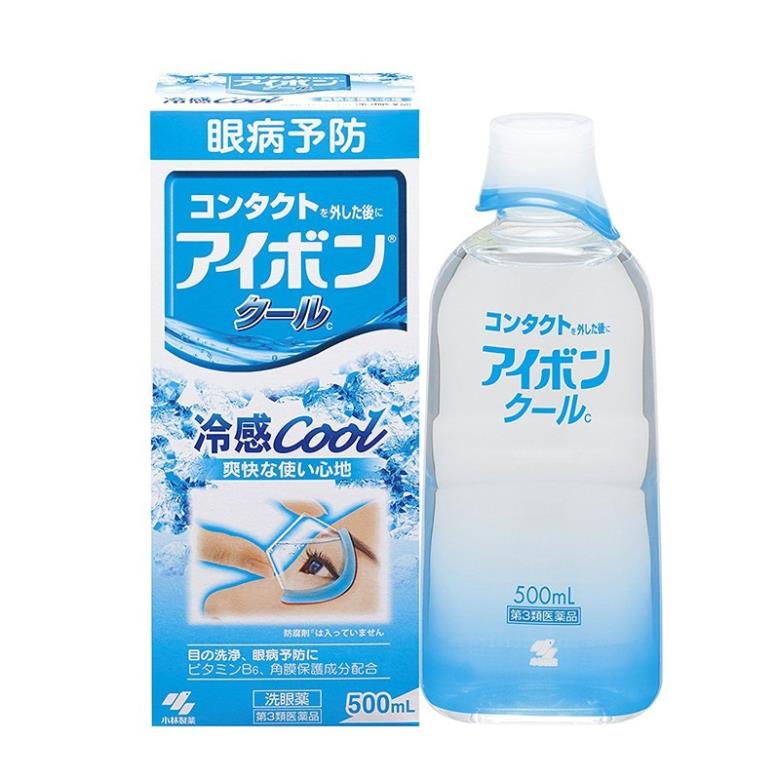 Nước rửa mắt Eyebon W Vitamin Kobayashi Nhật Bản 500ml Shiroba
