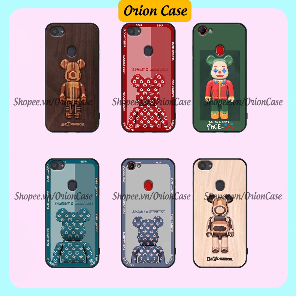 Ốp lưng Oppo F5 / F5 Youth / F7 in hình bearbrick 3D thời trang, cá tính. ốp chống sốc, bền đẹp