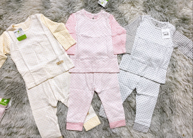 [XẢ KHO] Bộ cài vai cotton 2 lớp Lullaby