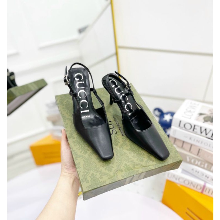 Cxz(ẢNH THẬT) Sandal 8p Mũi Vát Da Dệt Mềm Êm Fullbox Bill Túi Cao Cấp