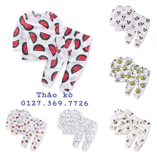 Combo 3 bộ cotton lưới chỉ 200k