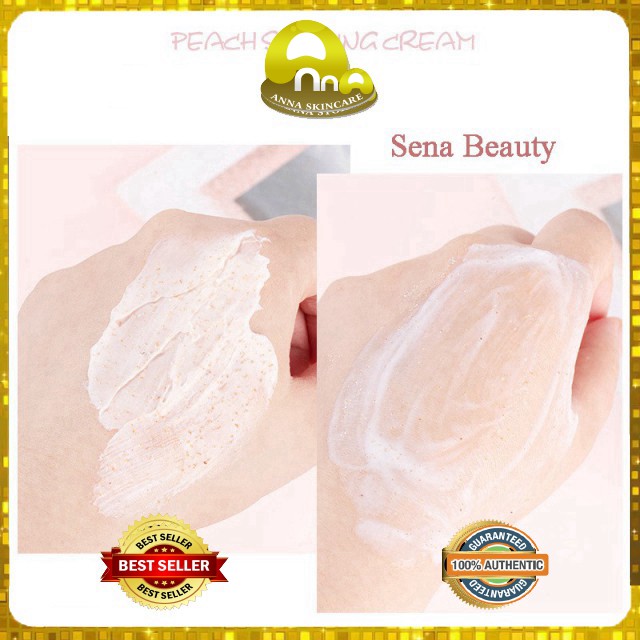 [100% SÁNG MỊN DA] Kem Tẩy Da Chết Peach Clear Body Scrub 200ML, Trị Mụn, Dưỡng Ẩm, Làm Đẹp Da Cam Kết Chất Lượng -Anna | BigBuy360 - bigbuy360.vn