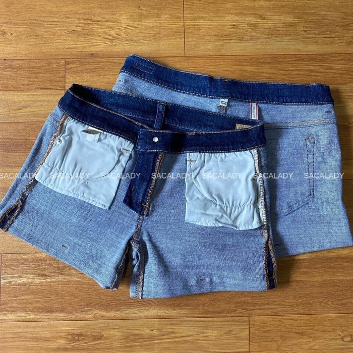 Quần Short Jean Sneak Peek - 2842 Số đo chưa tính độ co giản nhẹ Jeans