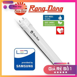 Bóng đèn LED tube (tuýt) Rạng Đông 18W, vỏ nhôm&nhựa, ChipLED SAMSUNG, 120cm