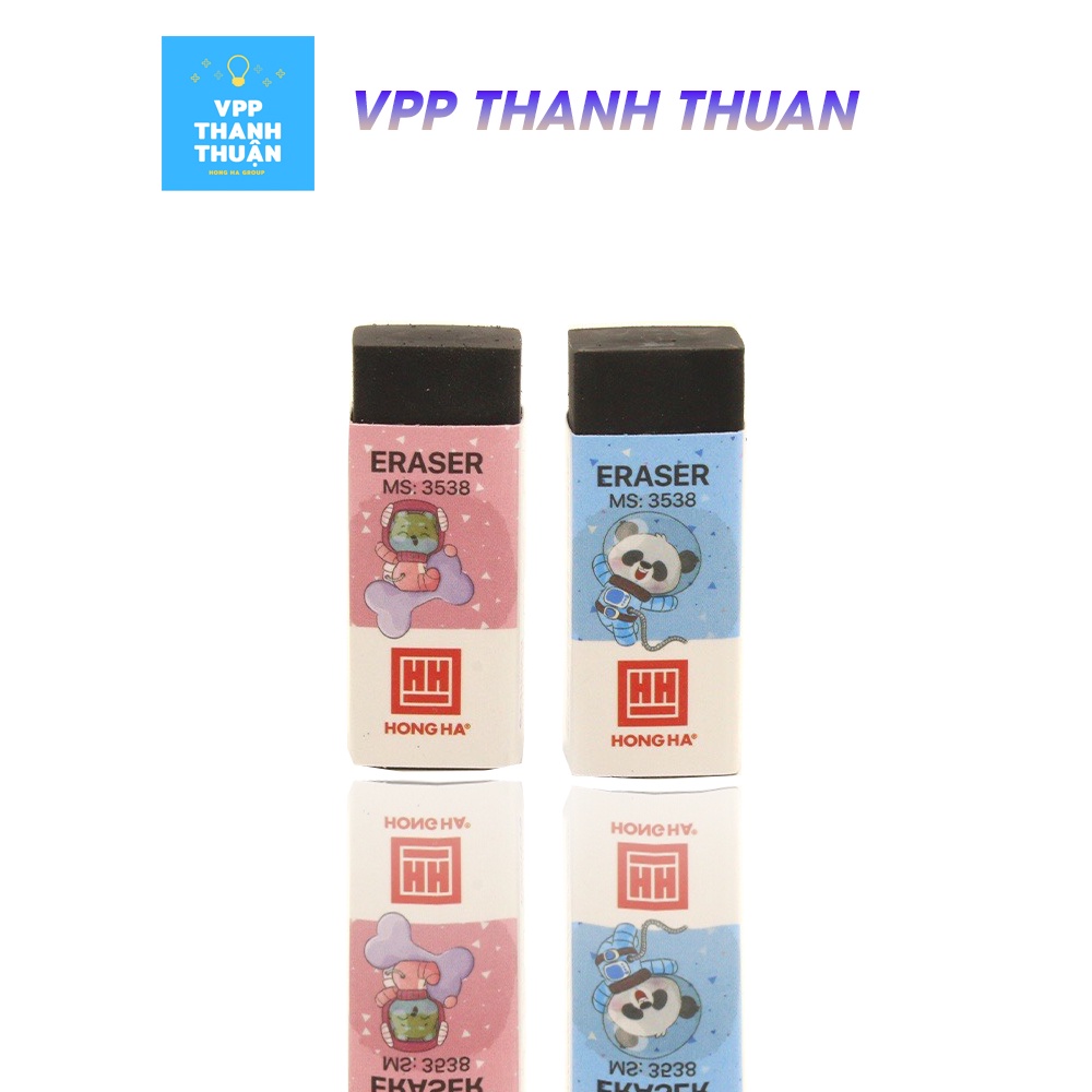 Gôm tẩy bút chì 4B Exam E02 màu đen Hồng Hà 3538.