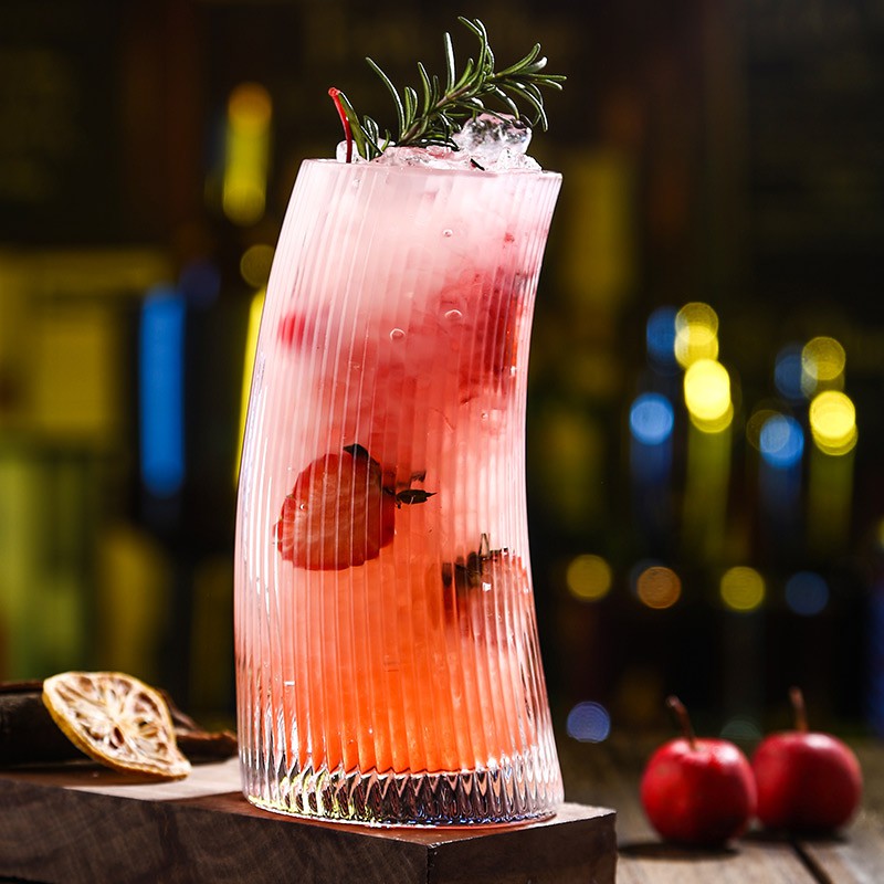 Ly Bravura Khứa Cạnh - Ly Highball CockTail