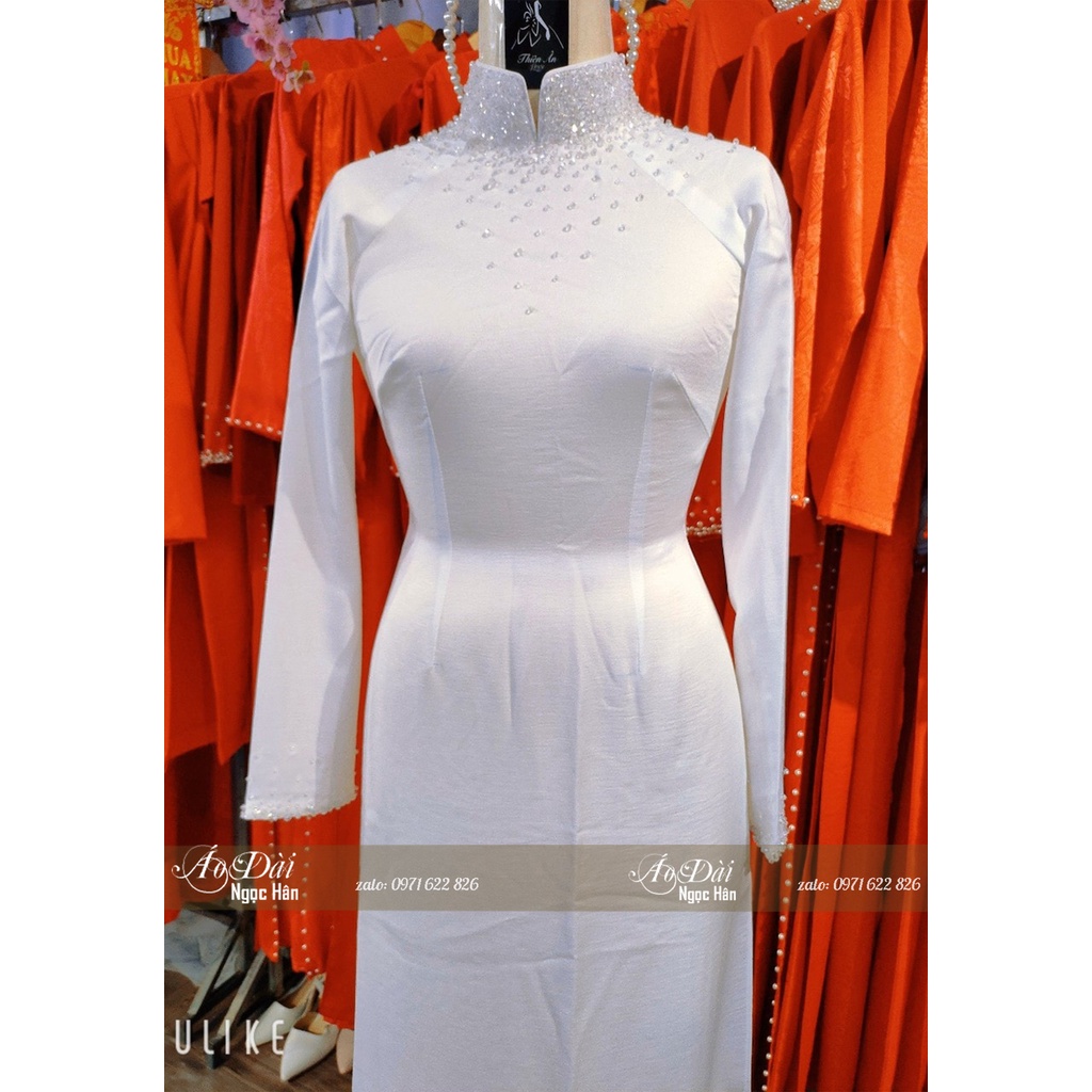 Áo Dài Cô Dâu Cưới Hỏi AD17