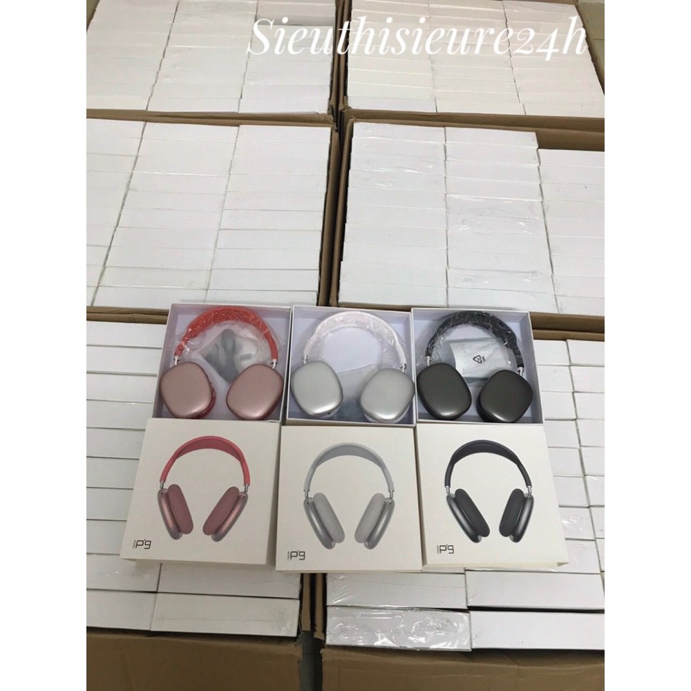 Tai Nghe Bluetooth 5.0 ❤️FREESHIP❤️ Tai Nghe Không Dây Chụp Tai Chống Ồn AirPods Max P9