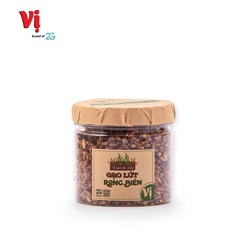 Gạo Lứt Rong Biển Vị - Hũ 120g