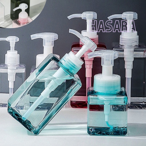 Chai chiết dầu gội, sữa tắm, nước rửa tay, bình chiết có vòi nhấn dung tích 100ml 450ml CC03 CC04