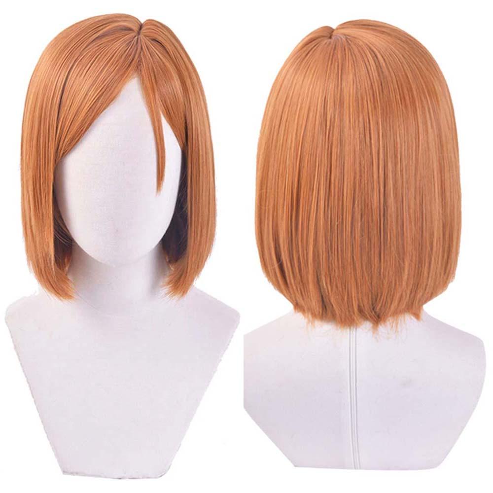 CLEOES Bộ Tóc Giả Ngắn Cosplay Nhân Vật Anime Bằng Sợi Tổng Hợp Cách Nhiệt Toàn Diện
