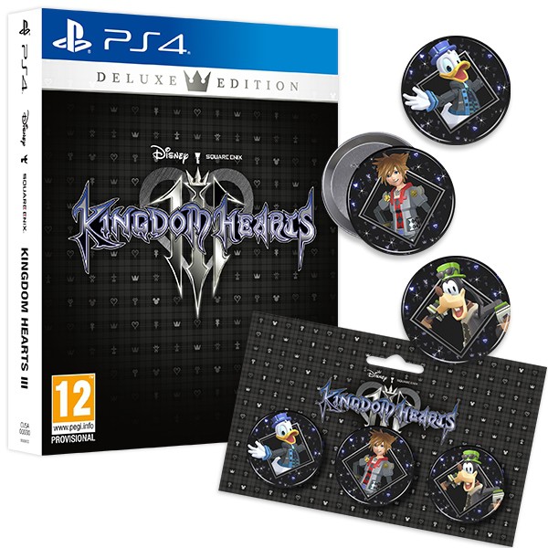 Đĩa Game PS4: Kingdom Heart III_Ps4